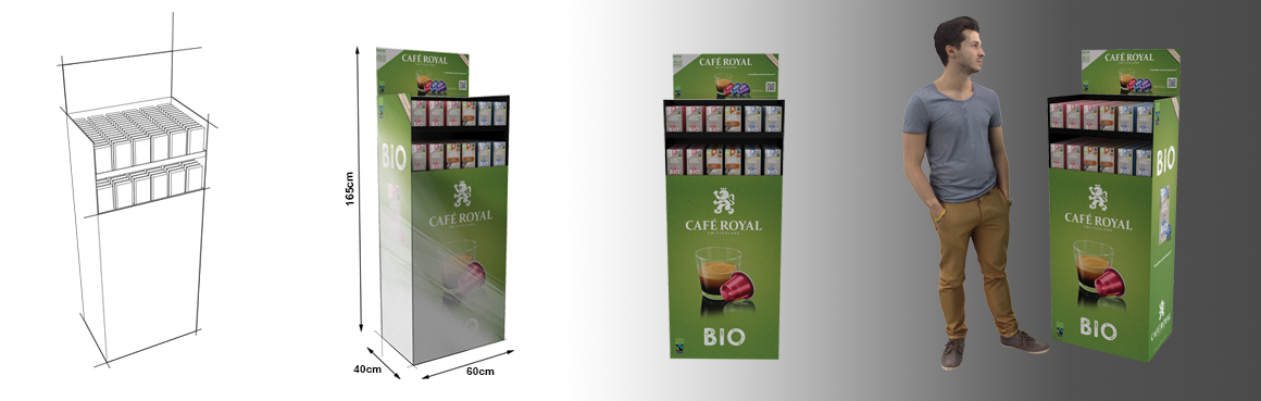 PLV carton sur mesure